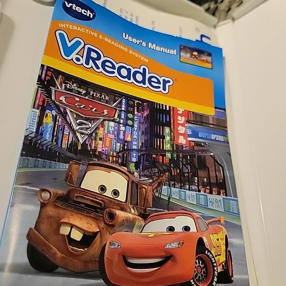VTech V.Reader Disney Cars 2, VG‎